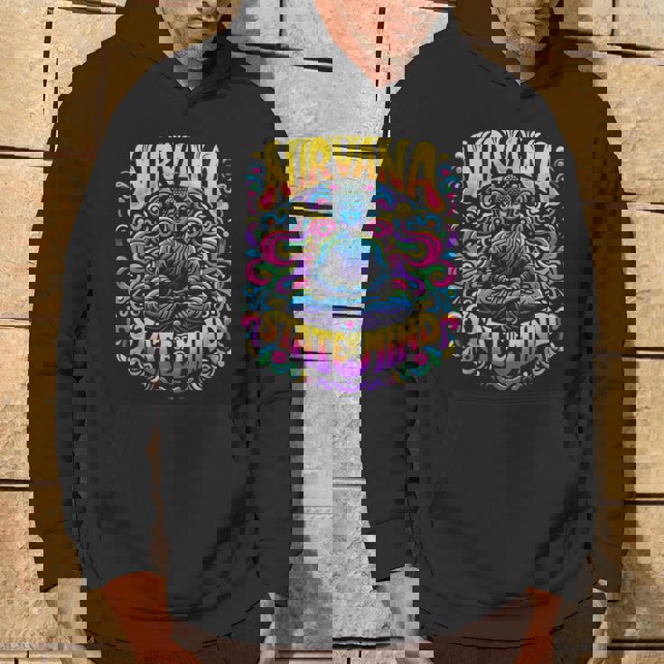 Nirvanatate Of Mind 瞑想 面白いグラフィックtシャツ パーカー ライフスタイル