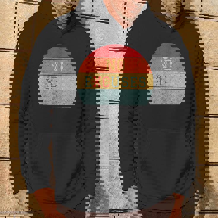 No Excuses クロスカントリー 陸上競技 ランニング パーカー ライフスタイル