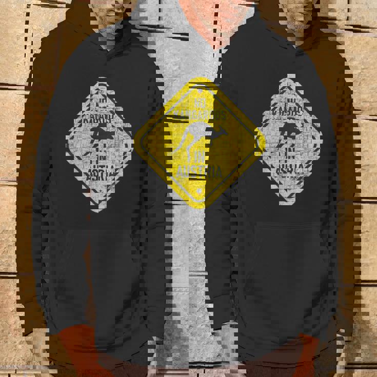 No Kangaroos In Austria 動物飼育係 野生動物 愛好家 パーカー ライフスタイル