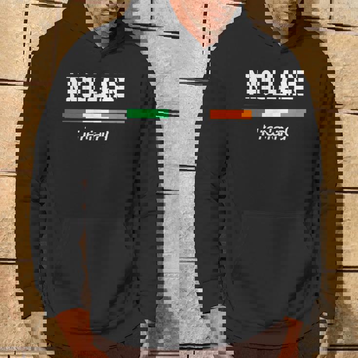 Nolan Irish Family Name 聖パトリックデー アイルランド国旗 パーカー ライフスタイル