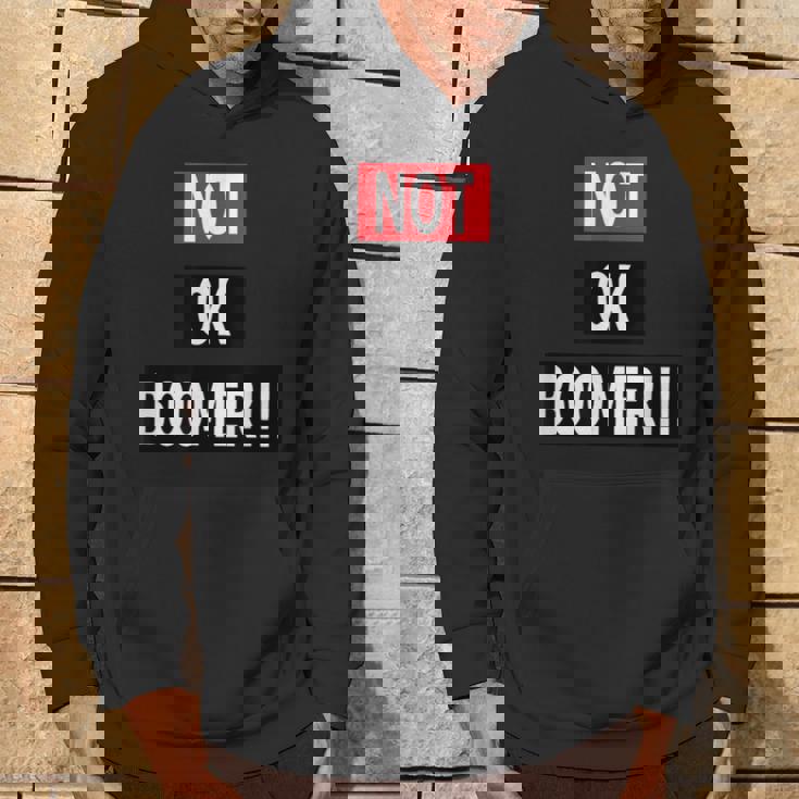 Not Ok Boomer パーカー ライフスタイル