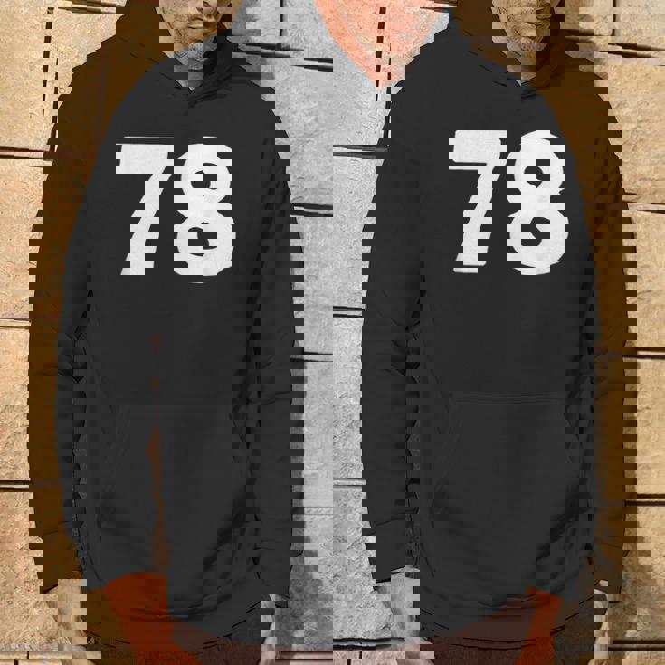 Number 78 、Eventy-8 ジャージ スポーツ 誕生日 パーカー ライフスタイル