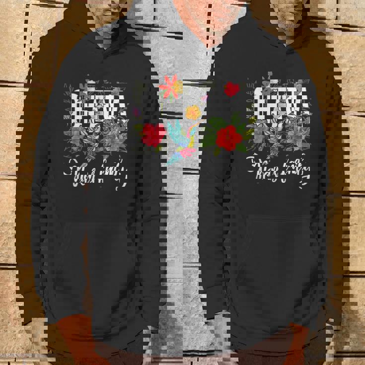 Ohana Means Family ハワイ ハイビスカス 花 70年代 レトロ ハワイアン パーカー ライフスタイル