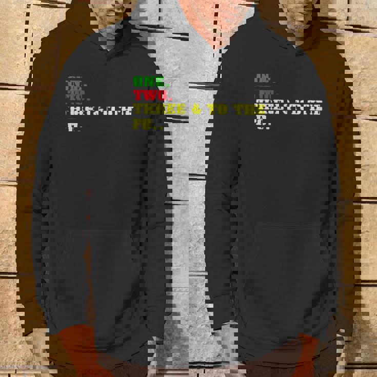 One Two Three And To The Fo オールドスクール ラッパー ヒップホップ パーカー ライフスタイル