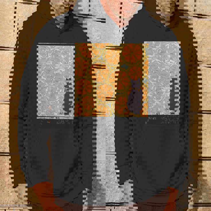 Orange Cat パーカー ライフスタイル