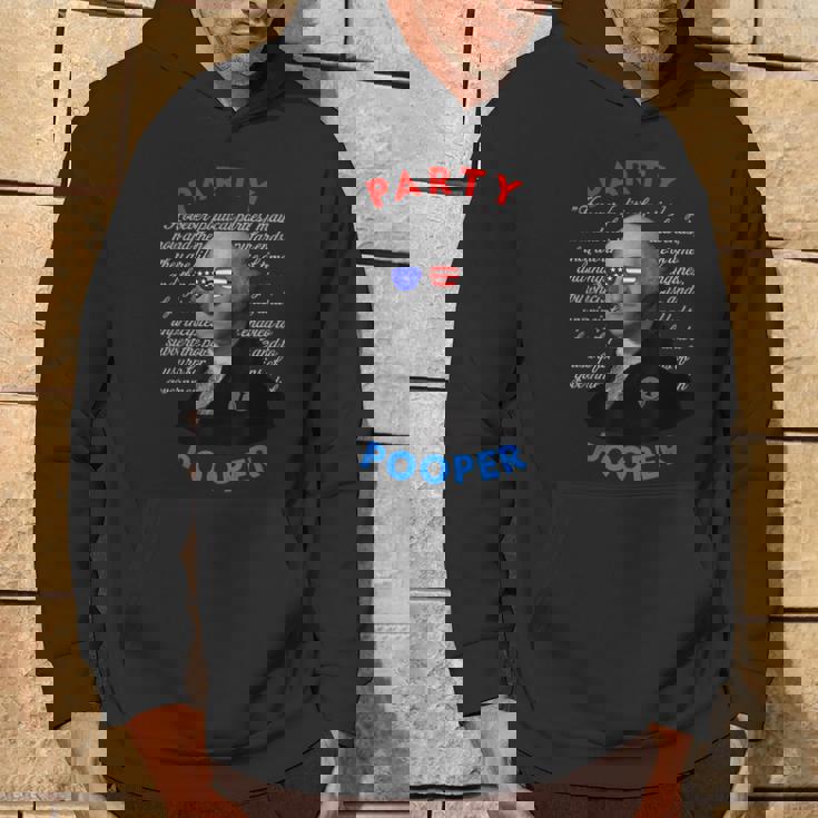 Party Pooper 面白い独立無党派投票者 7月4日 パーカー ライフスタイル