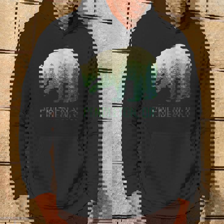 Pendleton Beartate Of Oregon Pacific Nw 野生動物 パーカー ライフスタイル