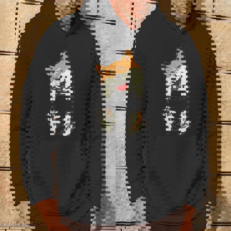 Pockethiba Inu Feet Cute Doge Akita Dog Lover Owner パーカー ライフスタイル