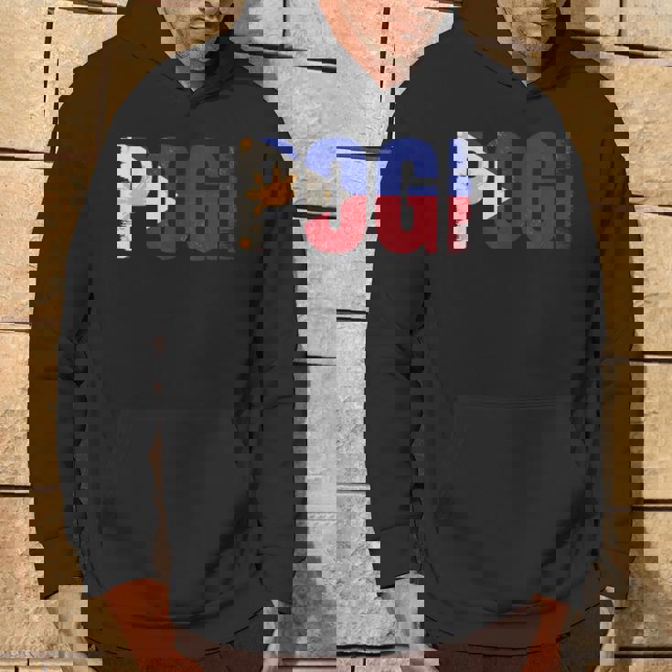 Pogi フィリピンのスラングとフィリピン国旗。 パーカー ライフスタイル