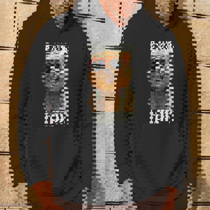 Be Quokka Happy クオッカ・ビー・クオッカ・ハッピー＆クオッカとスマイル パーカー ライフスタイル