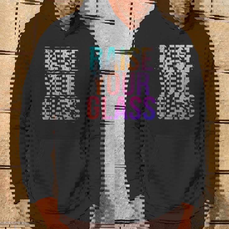 Raise Your Glass Pink Cheers Party パーカー ライフスタイル