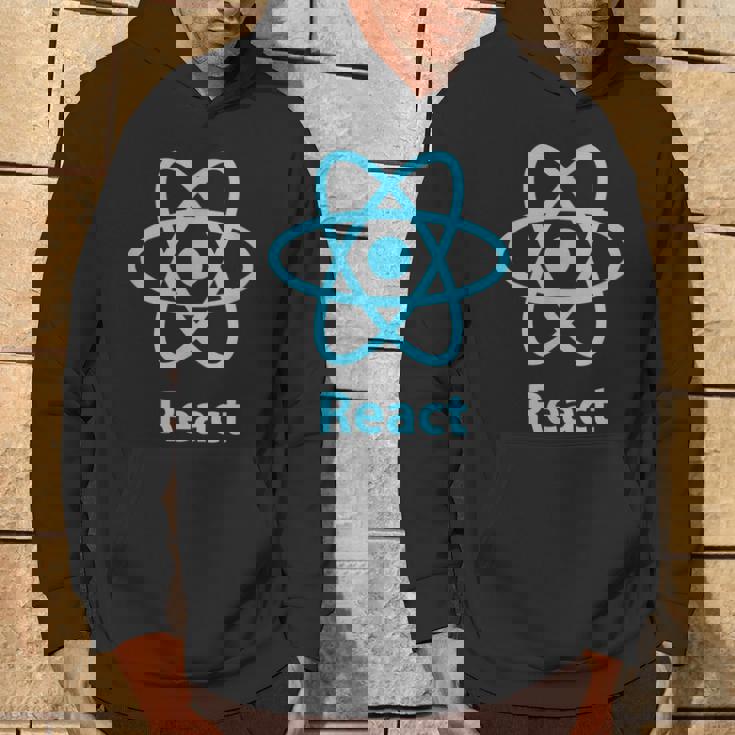 Reactjs ReactJs 公式ロゴ Javascript フレームワーク パーカー ライフスタイル