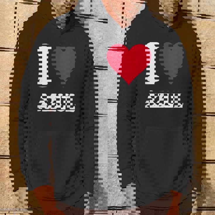 Red Heart I Love Azul パーカー ライフスタイル