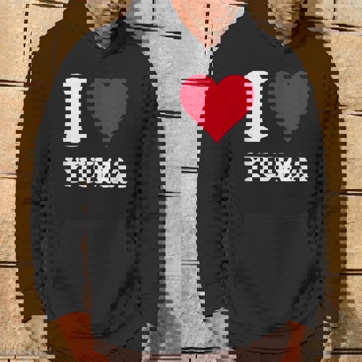 Red Heart I Love Yuma パーカー ライフスタイル