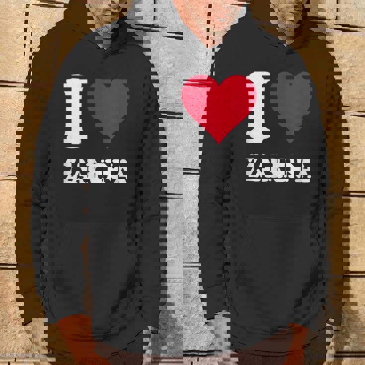 Red Heart I Love Zarina パーカー ライフスタイル