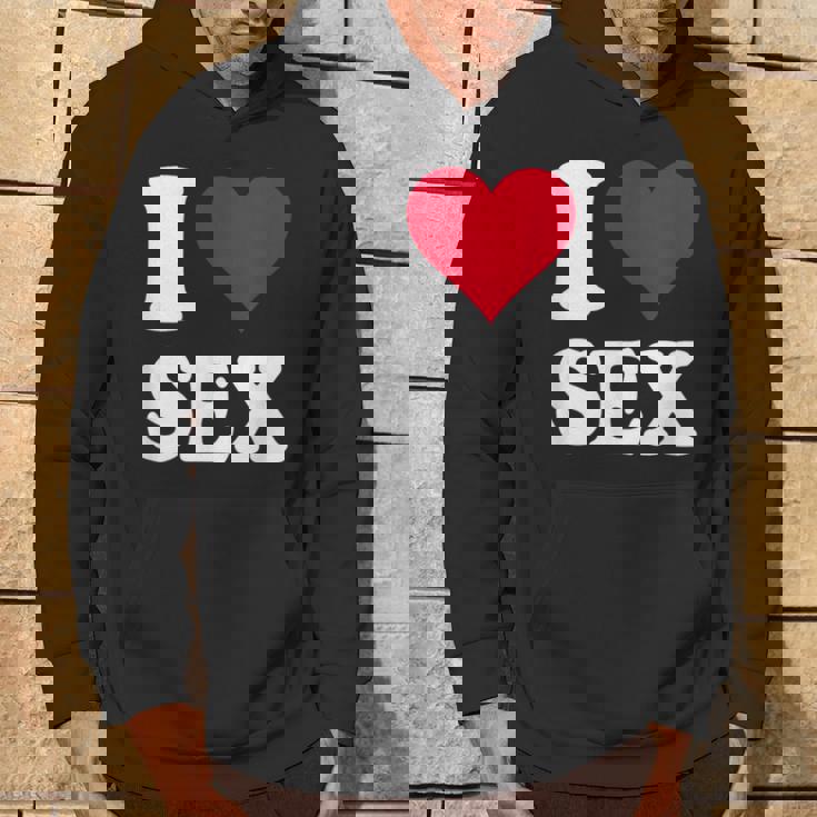 Red Heart I Loveex パーカー ライフスタイル