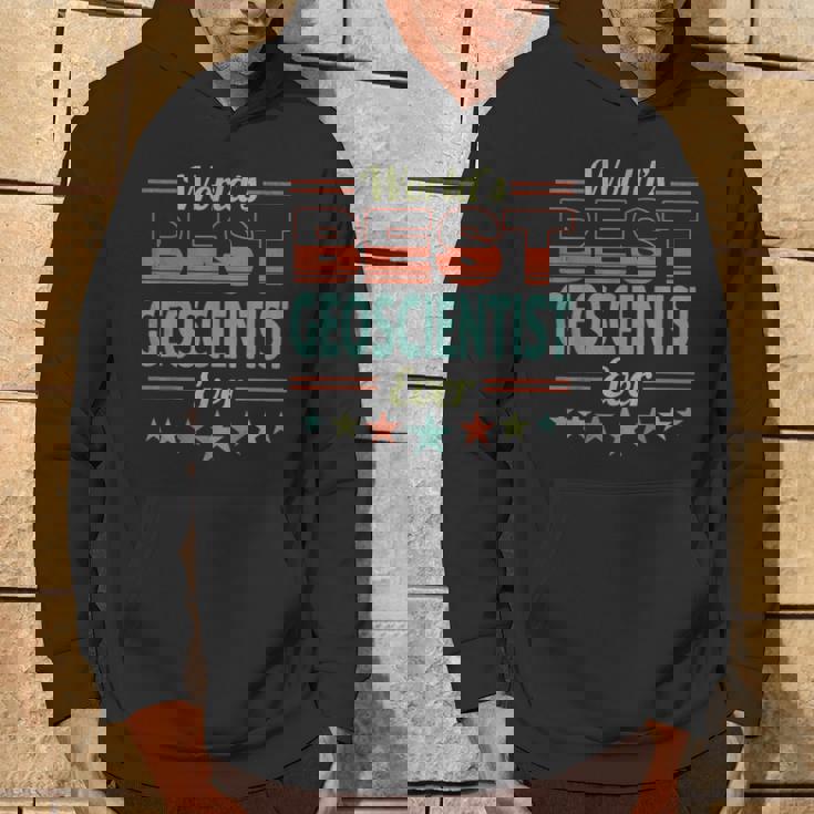 Retro Badge Worlds Best Geoscientist パーカー ライフスタイル