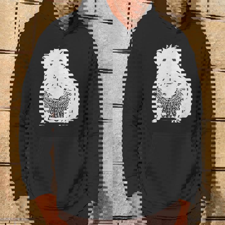 Rgbカラー付きモルモット ルース・ベイダー・ギンズバーグ パーカー ライフスタイル