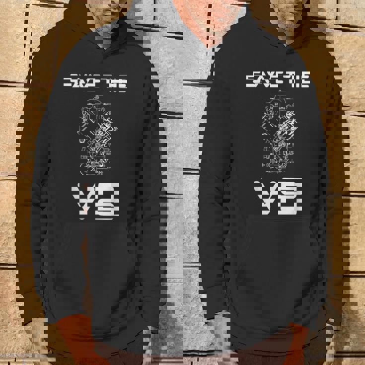 Save The8 カスタムカー マッスルカー クラシックカー オーナーメカニック パーカー ライフスタイル