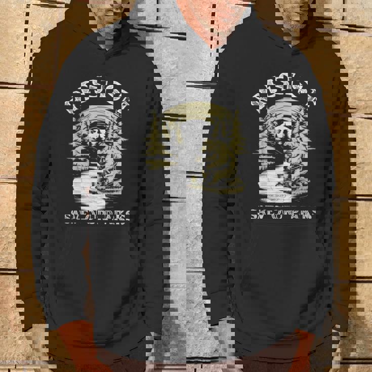 Save Our Parks ビンテージ スモーキー ザ レジスト ベア国立公園 パーカー ライフスタイル