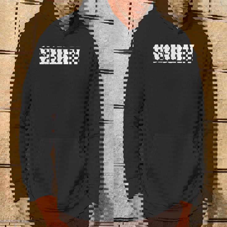 Security Officer セイフティースタッフ イベントユニフォーム フロント＆バック パーカー ライフスタイル