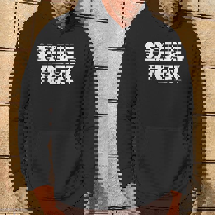 Sexual Freak 面白い言い回し皮肉なかわいいセクシーなクールなセックス パーカー ライフスタイル