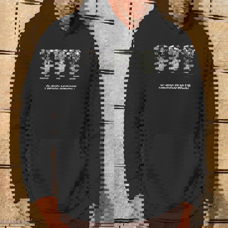 Shovelhead ナックルヘッド パンヘッドtwin オールドスクール オートバイ パーカー ライフスタイル