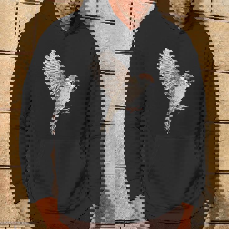 Sparrow-Spring-スズメ-春-自由-鳥-動物 パーカー ライフスタイル