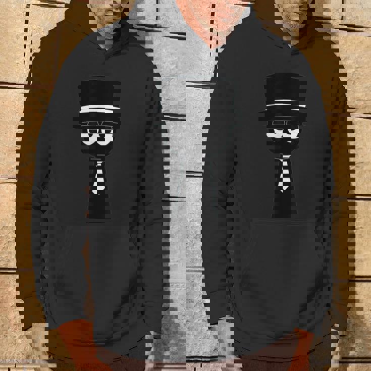 Sprunkiのムーディーブラック パーカー ライフスタイル