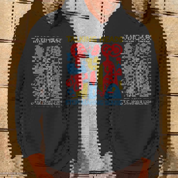 Stop Makingensee おしゃべりヘッド レトロ 面白いデザイン パーカー ライフスタイル