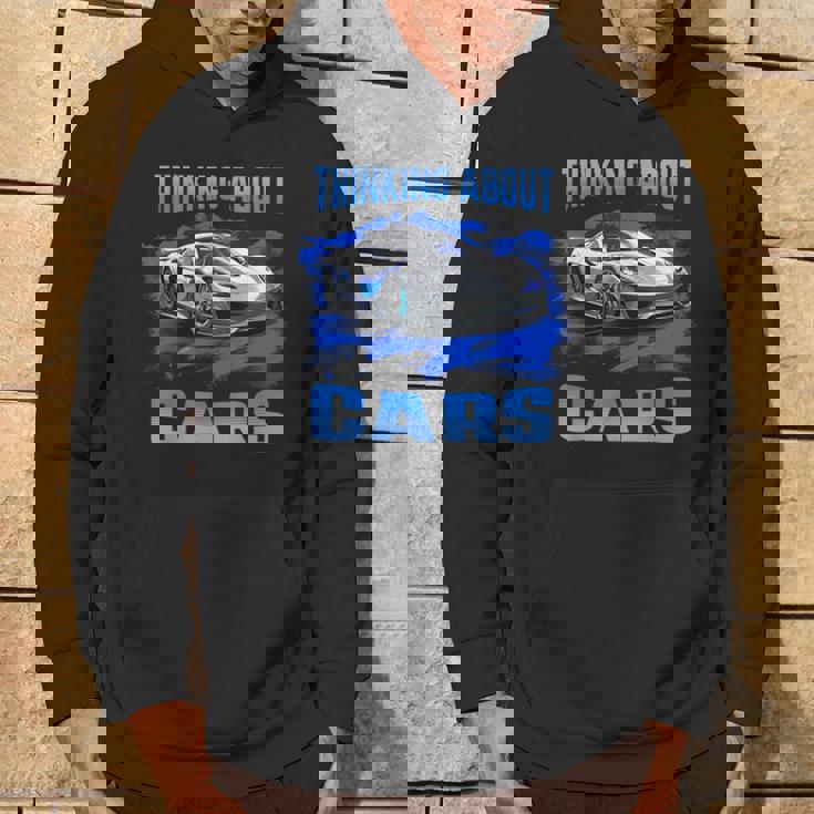 Thinking About Cars スー スポーツカー エキゾチック コンセプト ボーイズ パーカー ライフスタイル