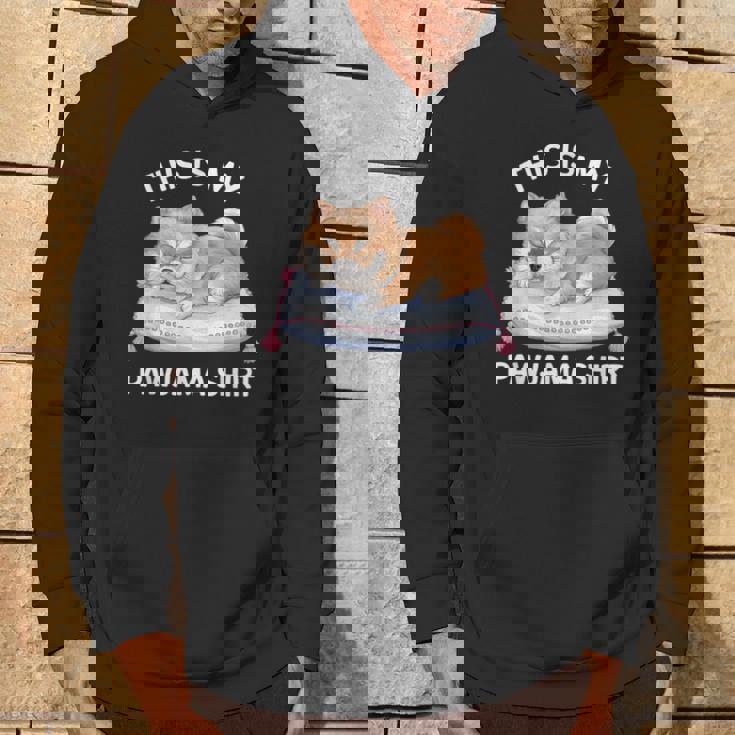 This Is My Pawjama Pomeranian 公式犬用昼寝 パーカー ライフスタイル