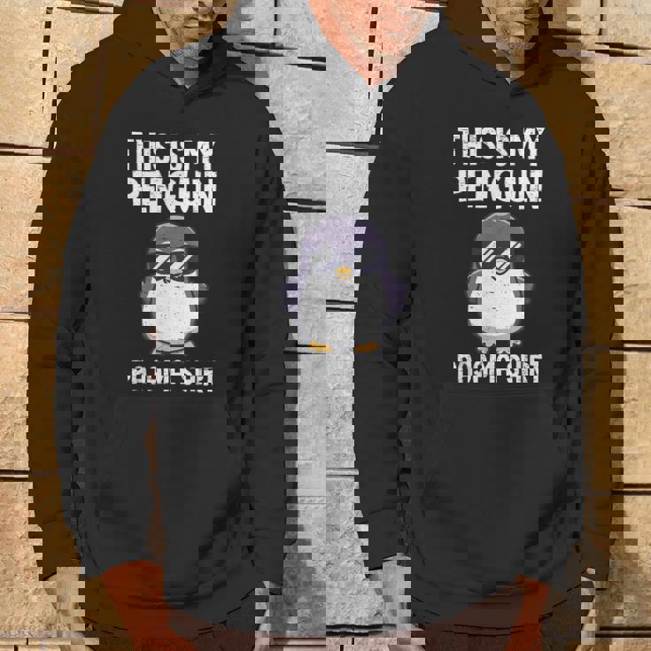 This Is My Penguin パジャマ シャツ キッズ ボーイズ ペンギン好き パーカー ライフスタイル