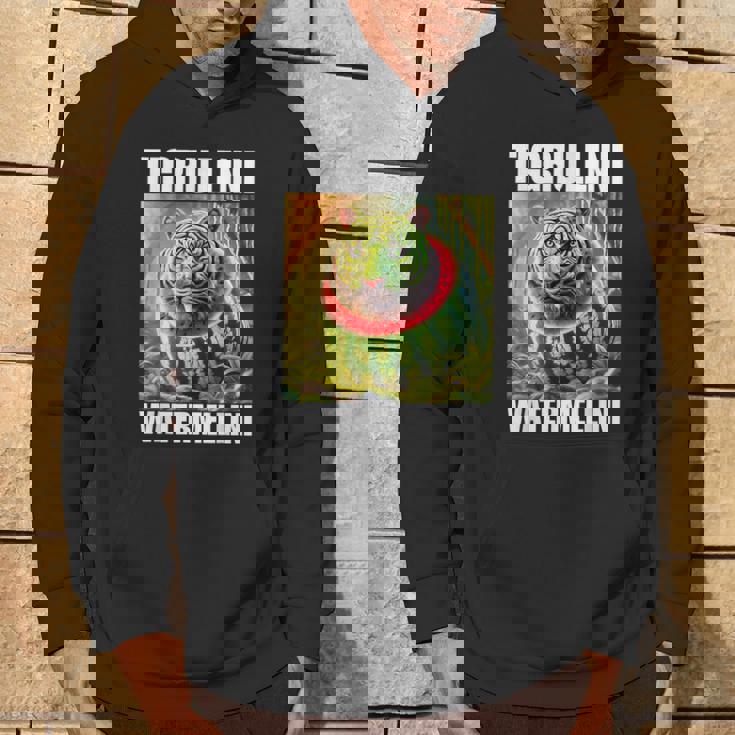 Tigrullini Watermellini イタリアンブレインロットミーム パーカー ライフスタイル