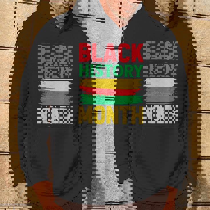 History Month ペイントブラシ ジューンティーンス ブラックヒストリー パーカー ライフスタイル