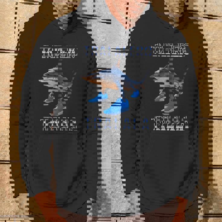 Tralalero Tralala イタリアンブレインレッドミーム パーカー ライフスタイル