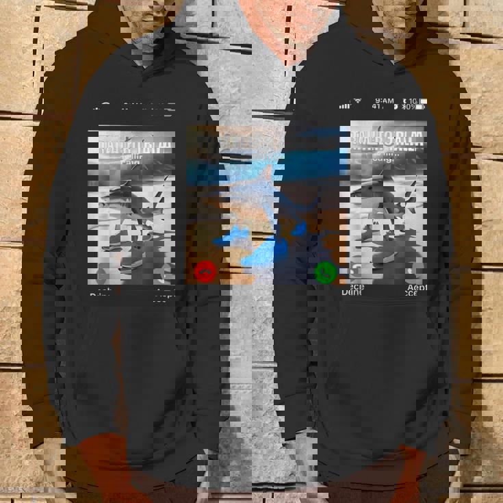 Tralalero Tralala イタリアンブレインロットミーム 電話ミーム パーカー ライフスタイル