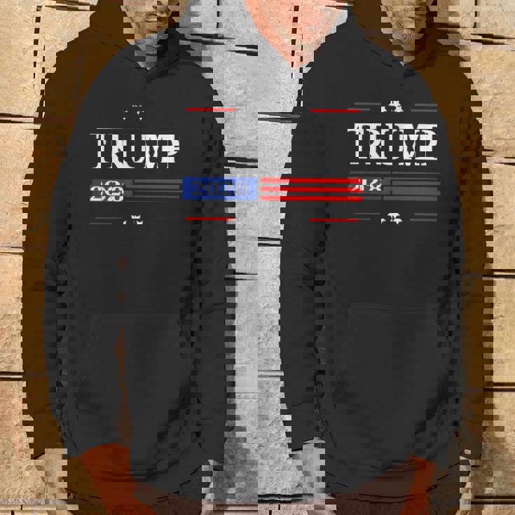 Trump 2028 Flag President Pro Trump 2028 American Flag Kapuzenpullover Lebensstil