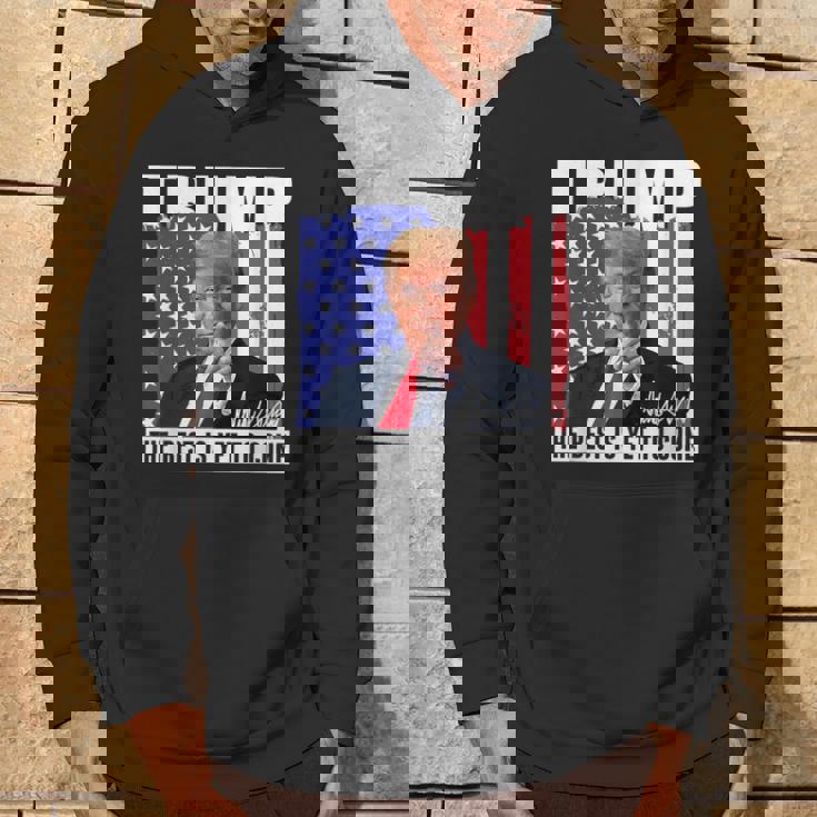 Trump The Best Is Yet To Come アメリカの国旗 ドナルド・トランプ パーカー ライフスタイル