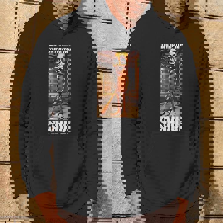 Tung Tung Tungahur Italian Brainrot Meme パーカー ライフスタイル