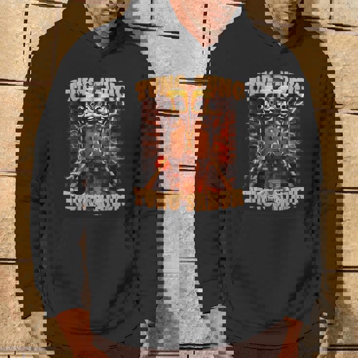 Tung Tungahur 面白い イタリアン ブレイン ミーム トゥン トゥン サフール パーカー ライフスタイル