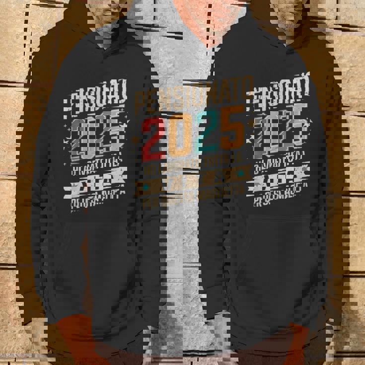 Uomo Pensione Regalo Papà Collega Divertente Pensionato 2025 Felpa con cappuccio Estilo de vida