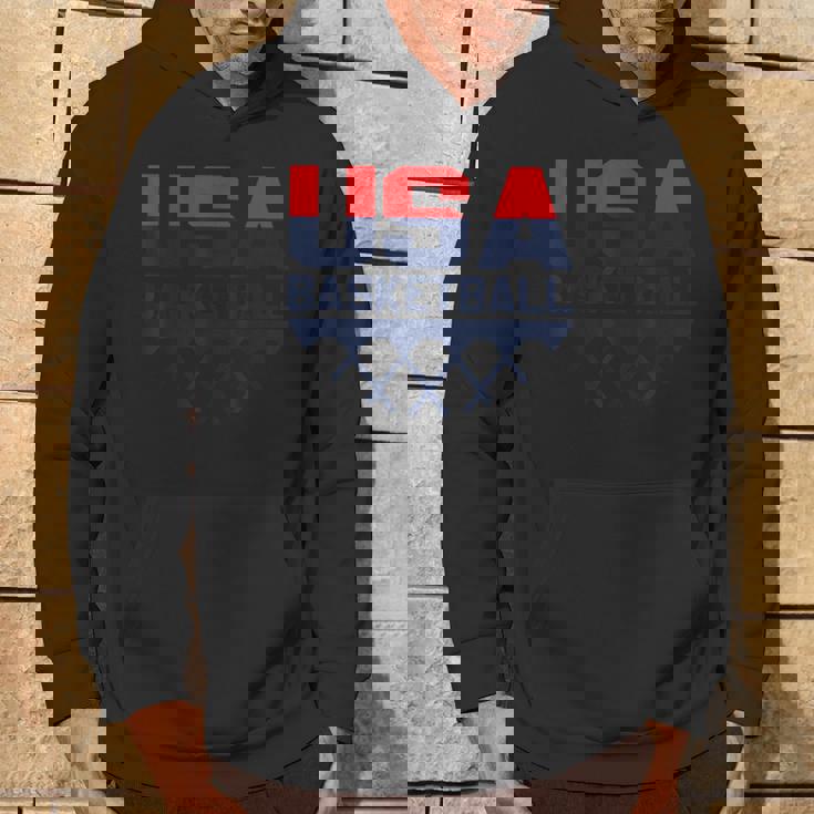 Usaチームスポーツバスケットボール パーカー ライフスタイル