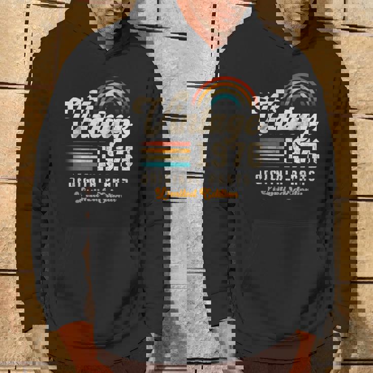 Vintage 1976 オリジナルパーツ 49周年記念 レトロ パーカー ライフスタイル