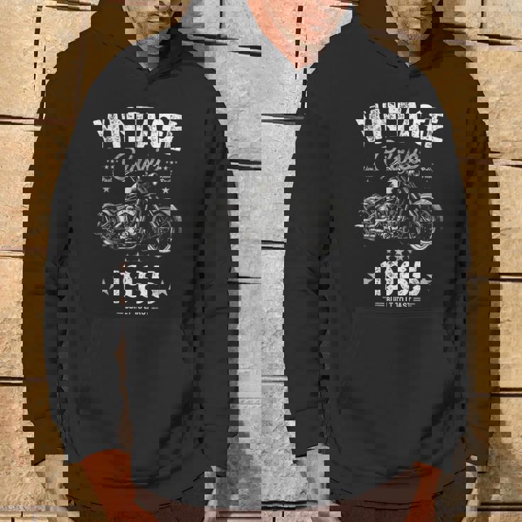 Vintage Born 1965 60Th Birthday クラシック レトロ バイク パーカー ライフスタイル