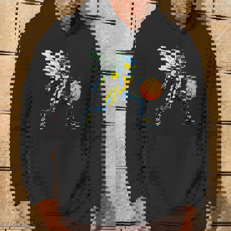 Wasp バスケットボール選手バスケットボール スズメバチ パーカー ライフスタイル