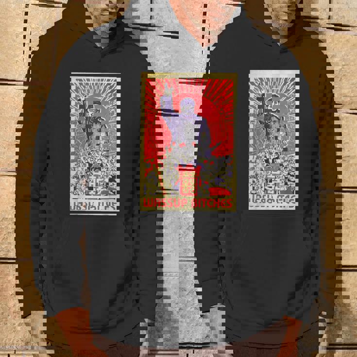 Wassup Bitches 毛沢東 中国共産主義宣伝ポスター パーカー ライフスタイル