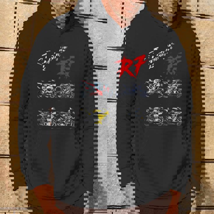 Yzf-R7、Yzf、R7、Yzf R7、バイク、バイク、レーシングバイク パーカー ライフスタイル