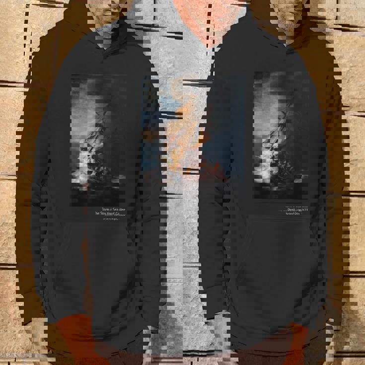 「Thetorm On Theea Of Galilee」ペイントアートtシャツ パーカー ライフスタイル