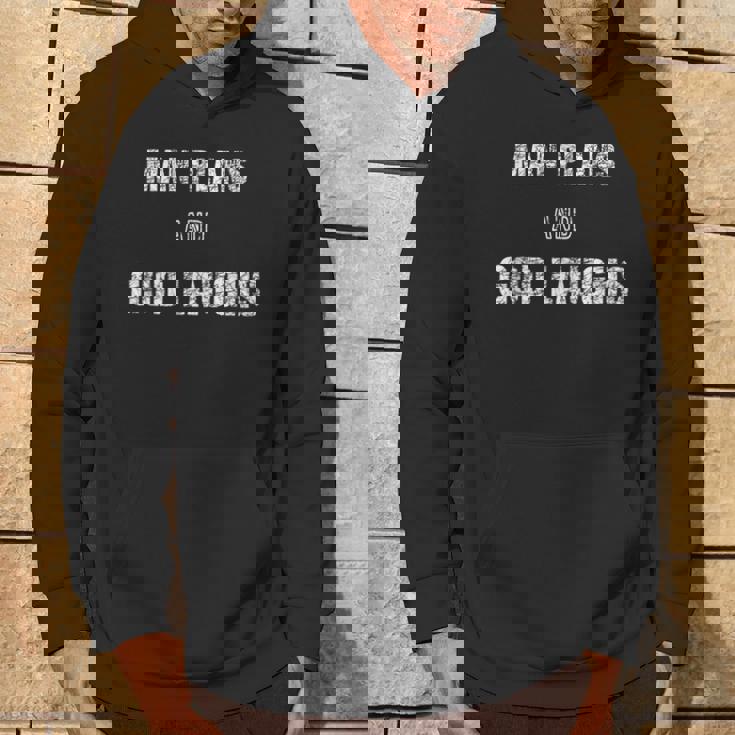 「人は計画し、神は笑う」面白いことわざ パーカー ライフスタイル